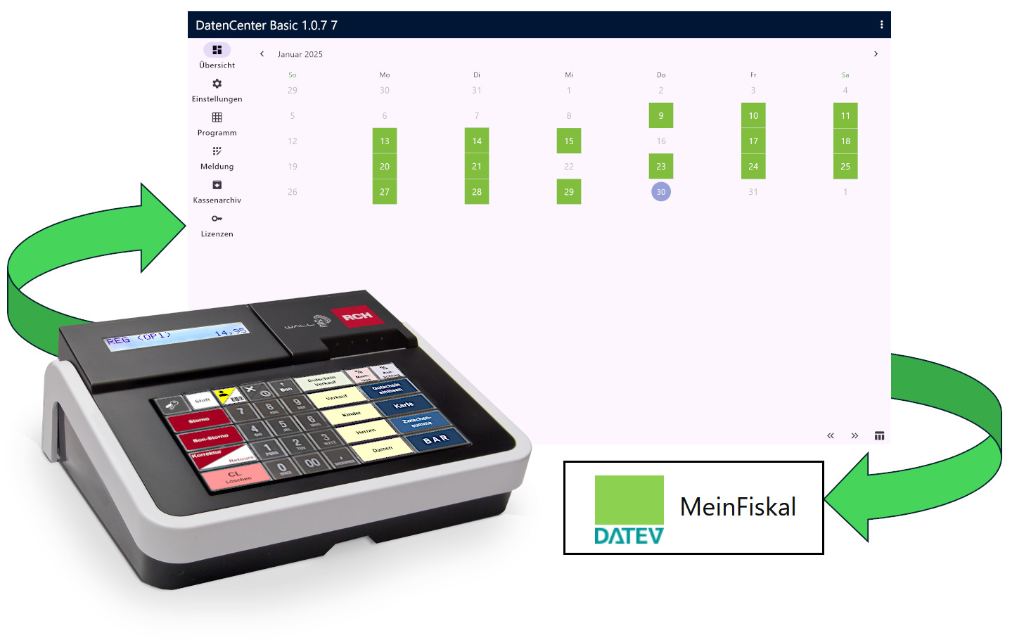 DatenCenter DATEV Mein Fiskal